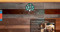 Desktop Screenshot of dailyplanetcoffee.com