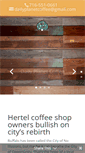 Mobile Screenshot of dailyplanetcoffee.com